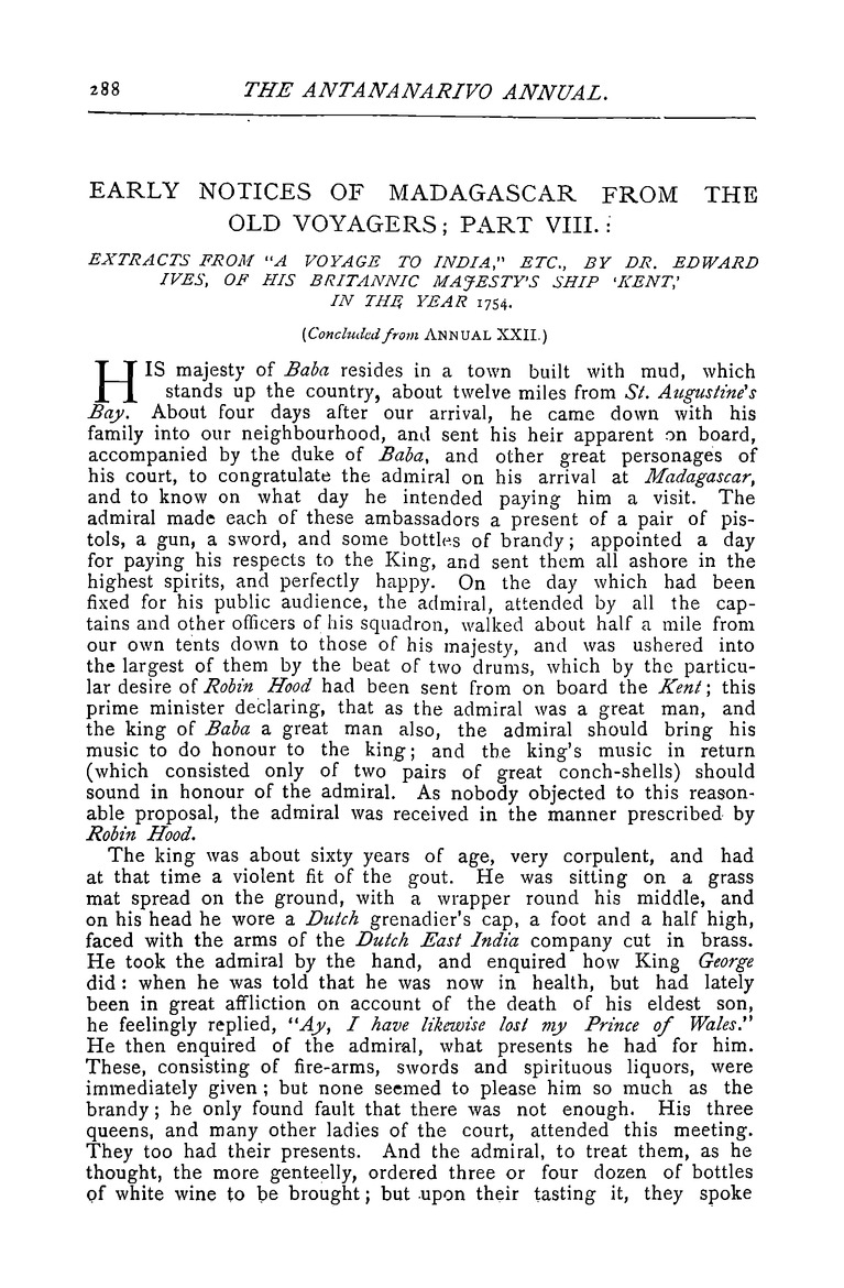 Antananarivo annual and Madagascar magazine - Page 288