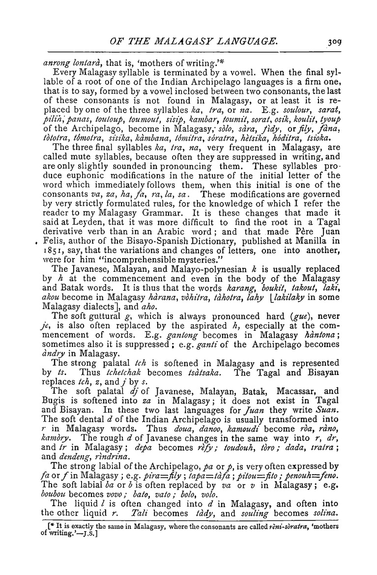 Antananarivo annual and Madagascar magazine - Page 309