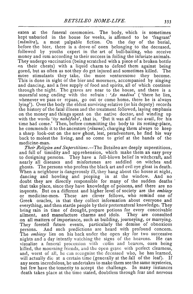 Antananarivo annual and Madagascar magazine - Page 333