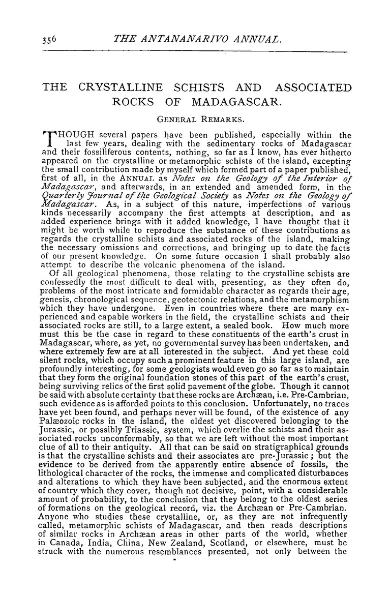 Antananarivo annual and Madagascar magazine - Page 356