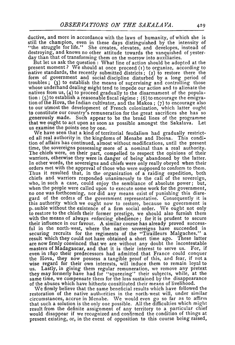 Antananarivo annual and Madagascar magazine - Page 429