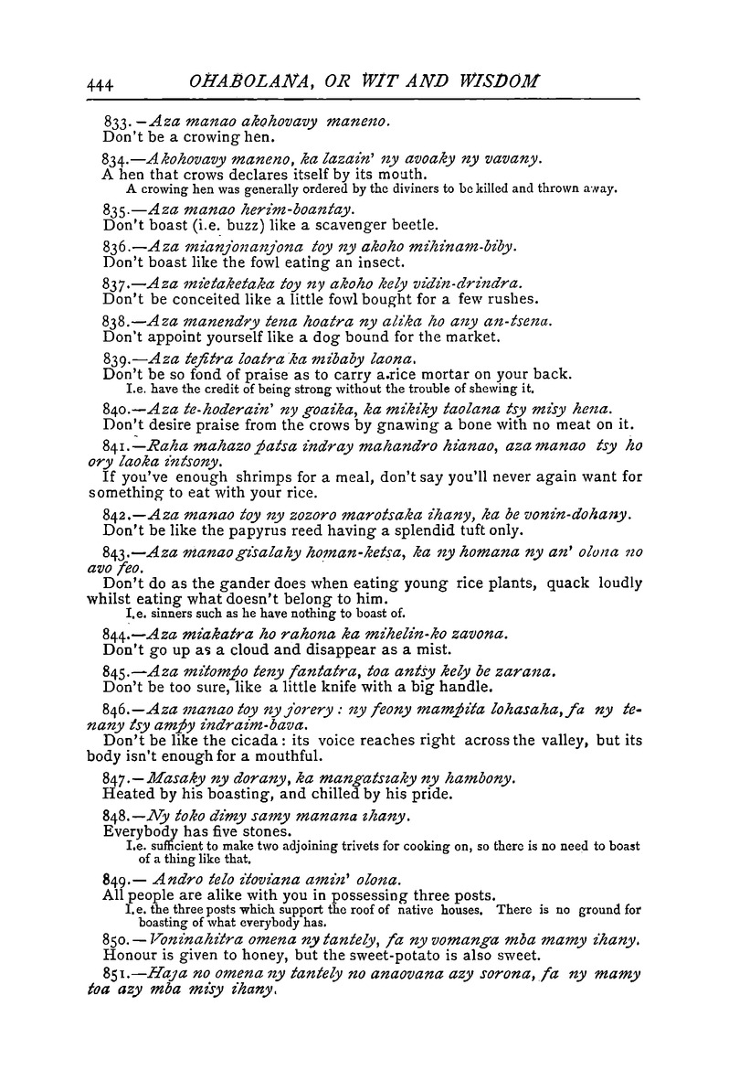 Antananarivo annual and Madagascar magazine - Page 444