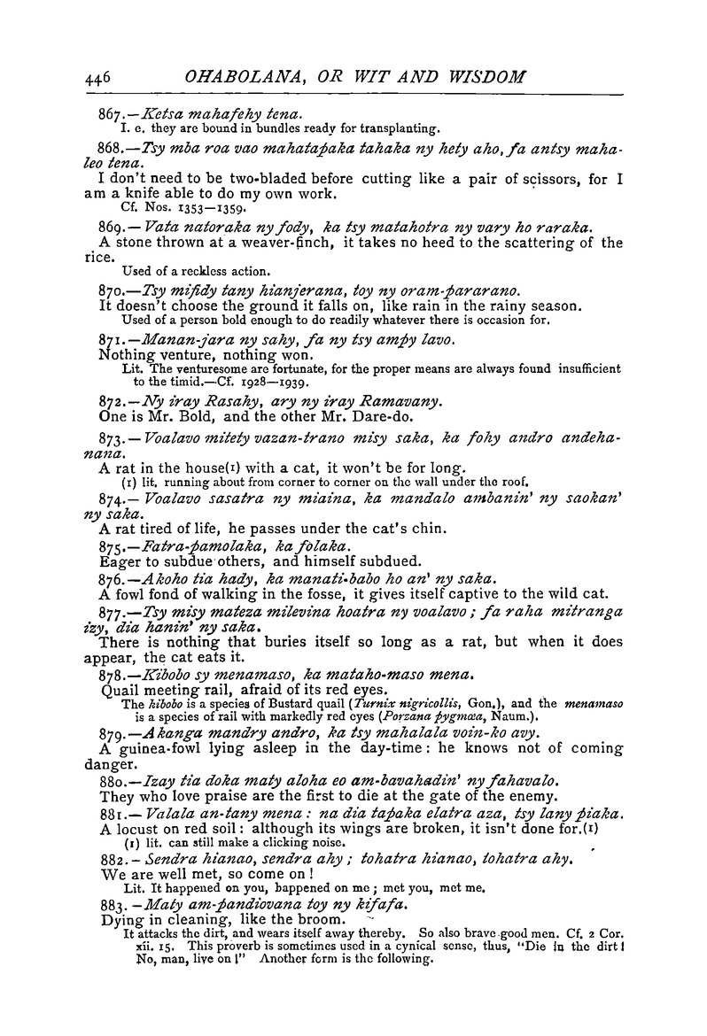 Antananarivo annual and Madagascar magazine - Page 446