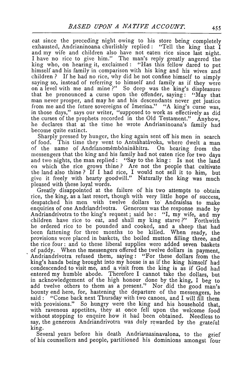 Antananarivo annual and Madagascar magazine - Page 455