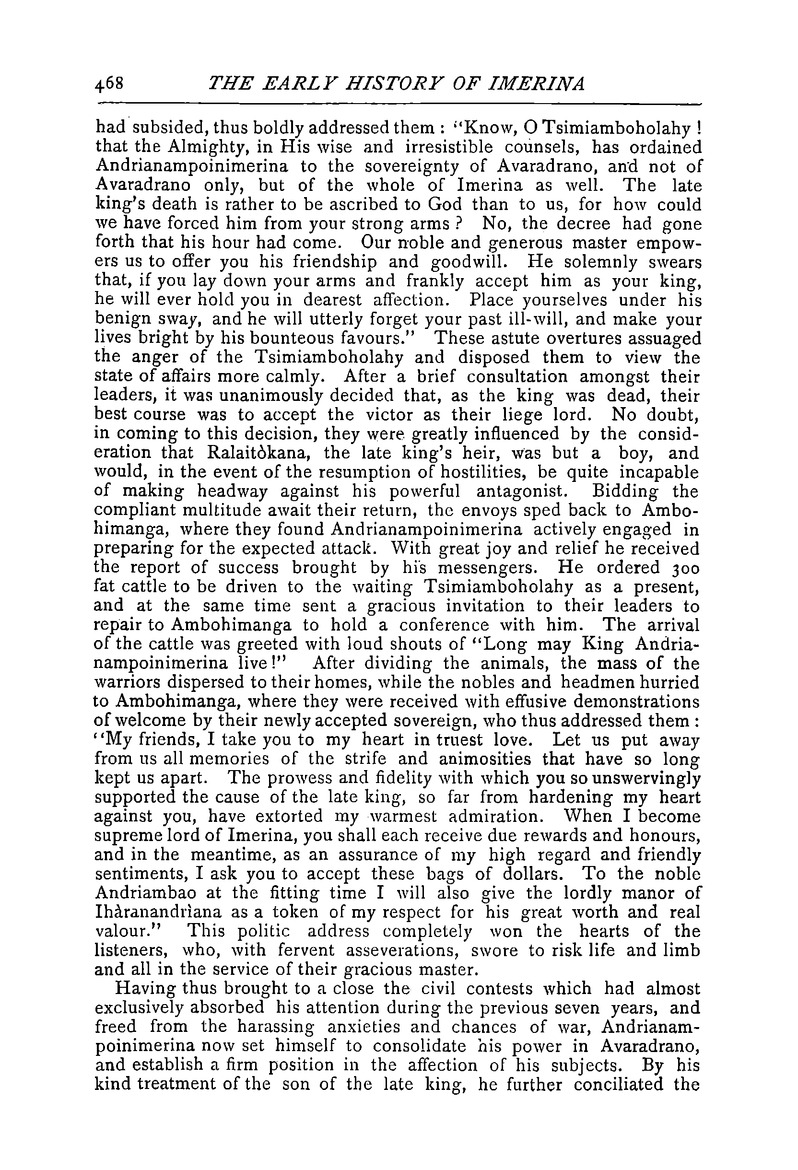 Antananarivo annual and Madagascar magazine - Page 468