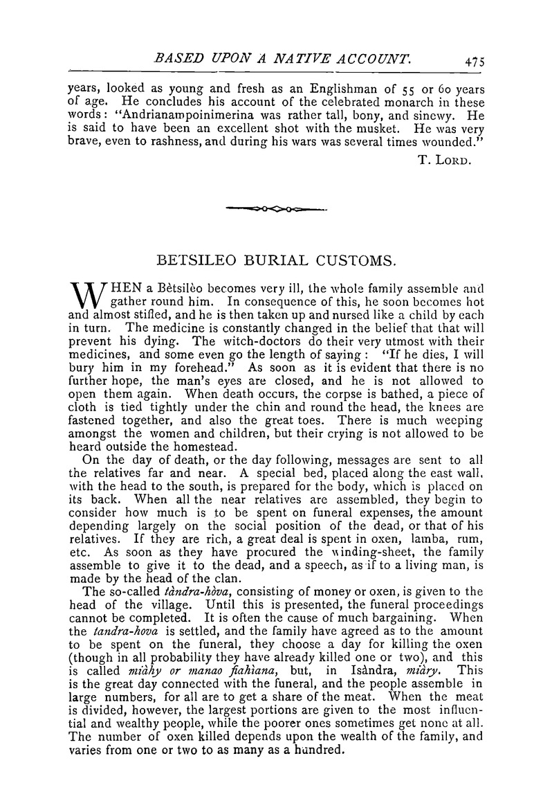 Antananarivo annual and Madagascar magazine - Page 475