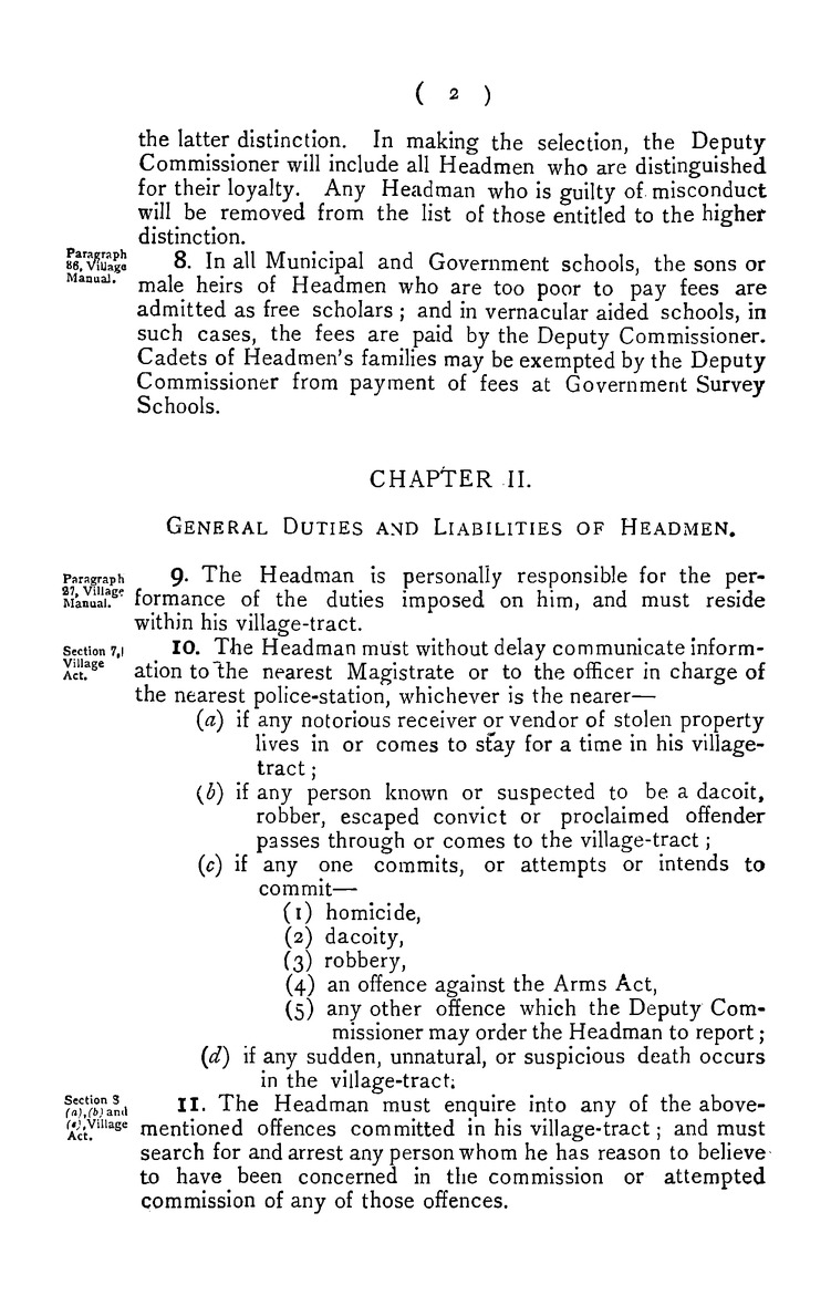 The Lower Burma Headman's manual - Page 2