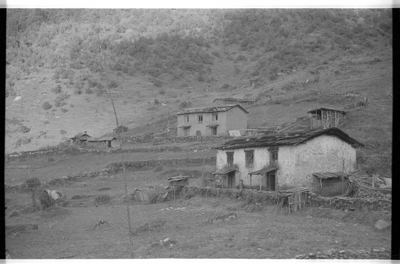 Sherpa houses of Pankoma village - 