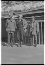 Fürer-Haimendorf with Thakali men