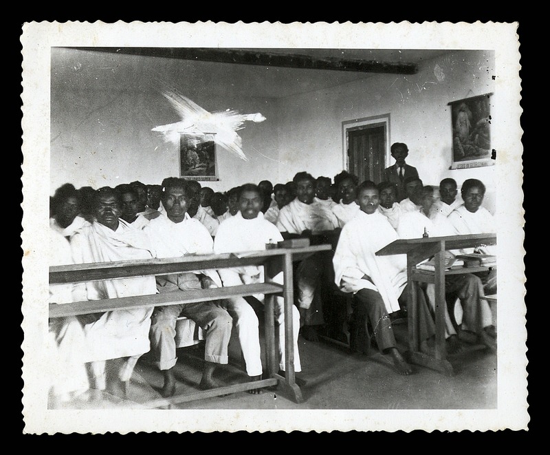 Pupils in a classroom, London Missionary Society College, Imerimandroso - 