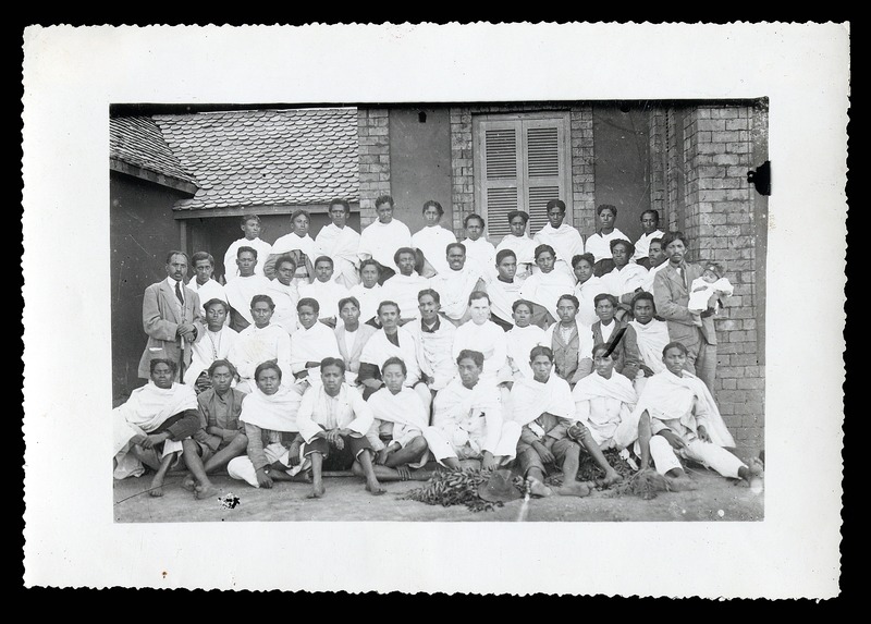 Group photograph, possibly of students - 