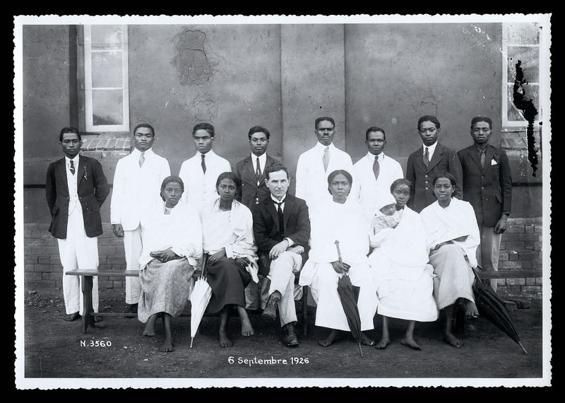 Group photograph with D. O. Jones, 6 September 1926 - 