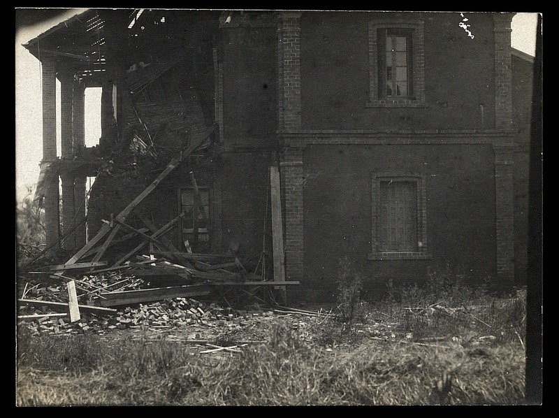 House after cyclone - 