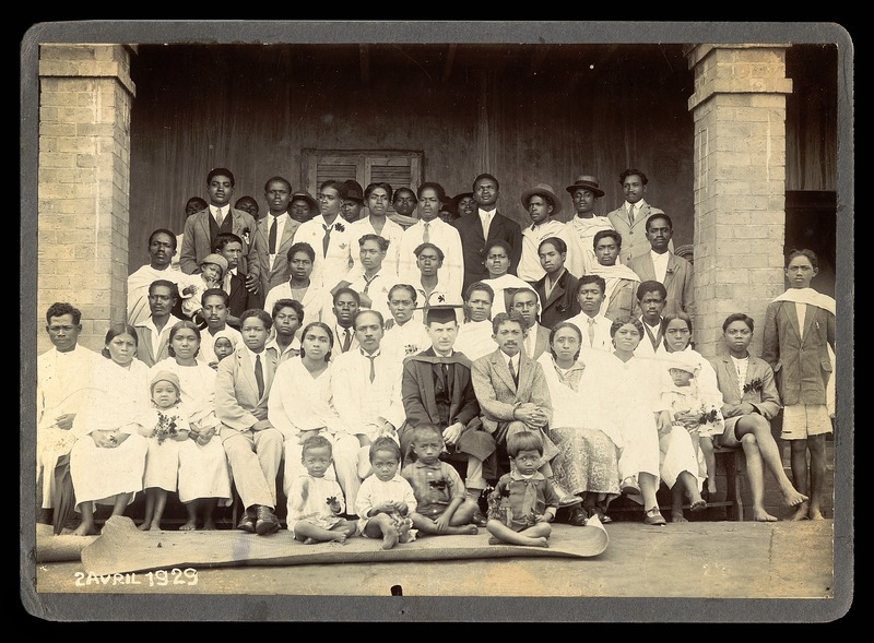 Group photograph with D. O. Jones, 2 April 1929 - 