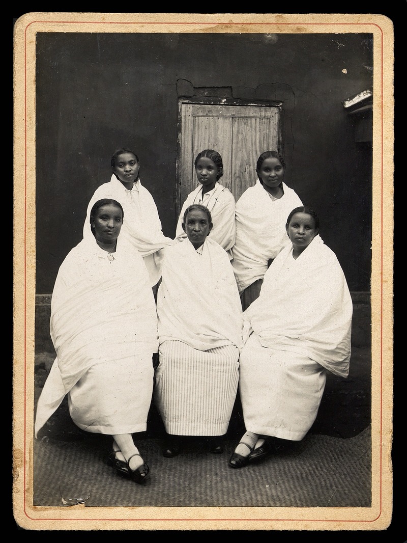 Group photograph of six women - 