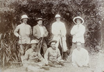 Photograph, a shooting party, including R.F.C. Hedgeland
