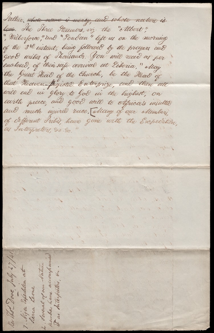 Arrival of the Niger Expedition at Sierra Leone - 