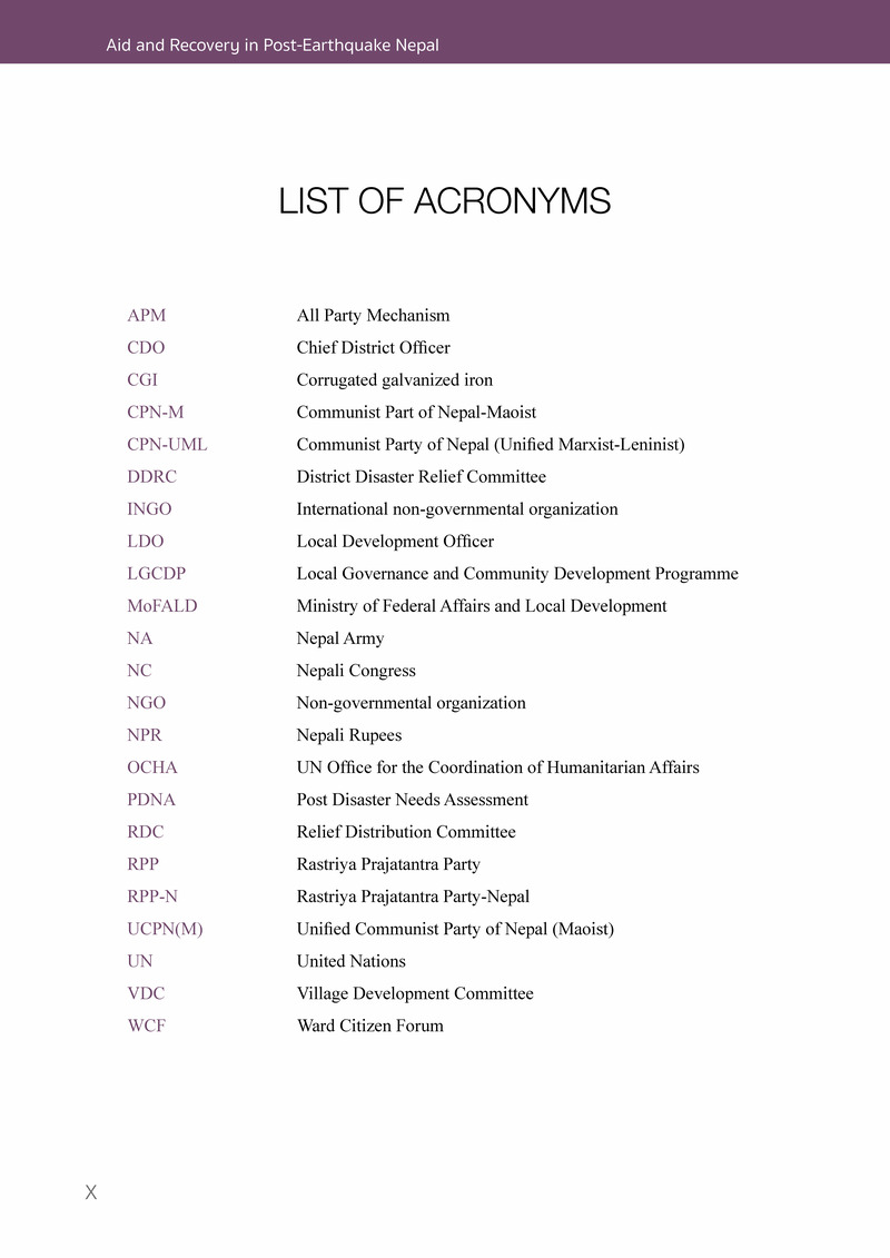 Aid and Recovery in Post-Earthquake Nepal - Page 12
