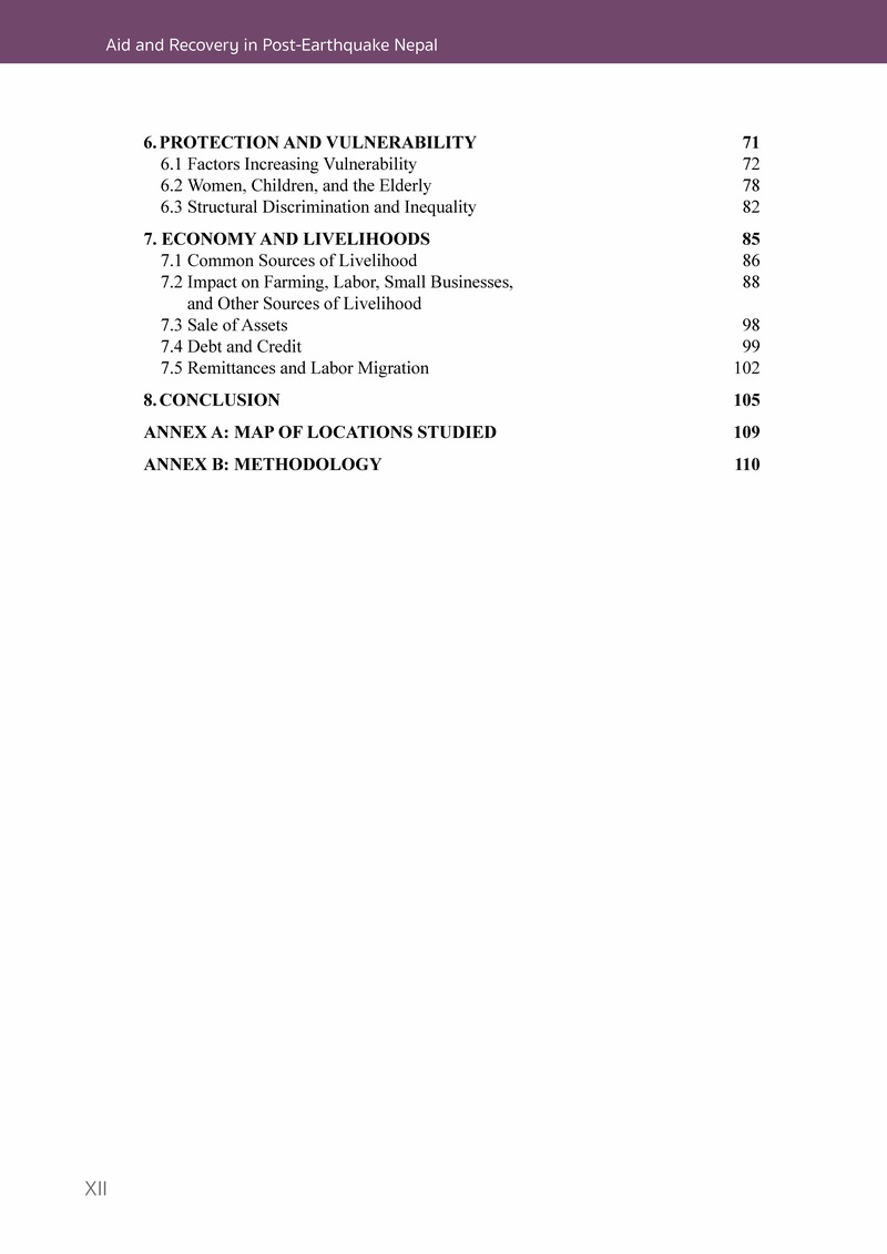 Aid and Recovery in Post-Earthquake Nepal - Page 14