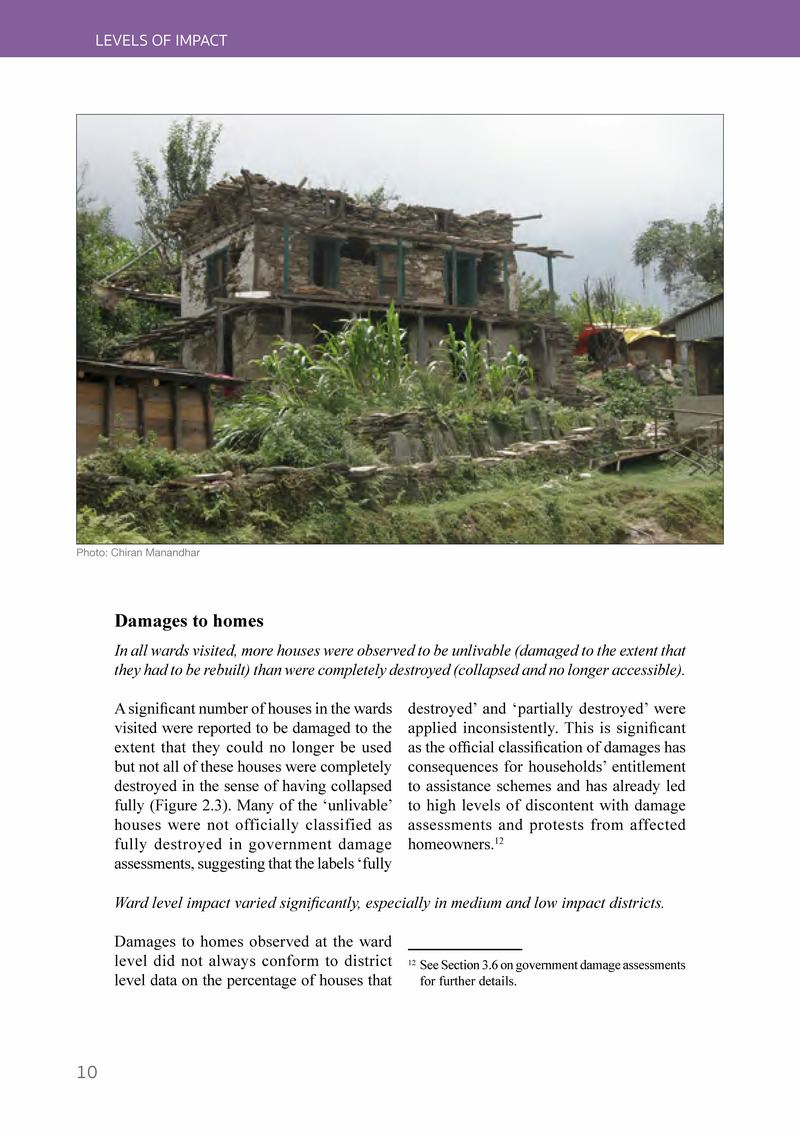 Aid and Recovery in Post-Earthquake Nepal - Page 28