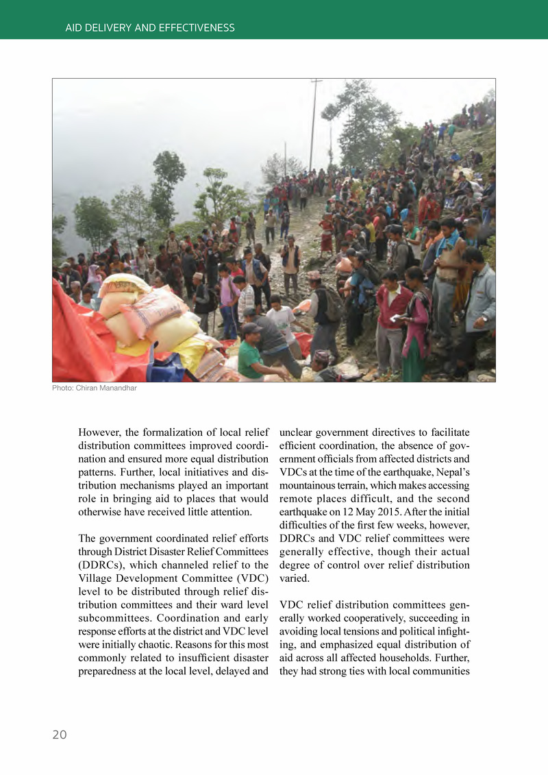 Aid and Recovery in Post-Earthquake Nepal - Page 38