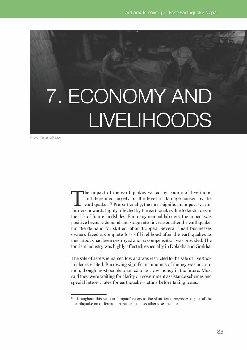 Aid and Recovery in Post-Earthquake Nepal - Page 103