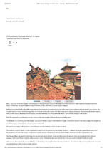 Fifth century heritage site left in ruins