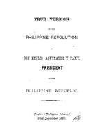 True version of the Philippine revolution