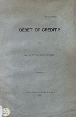 Debet of credit?