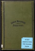 Indian missionary directory and memorial volume