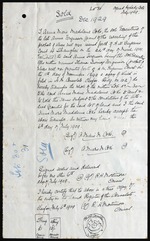 [Documents related to the sale of Lot 30, Chefoo, China]