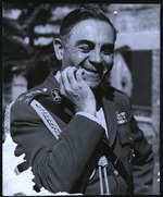 Photograph of General Fereydoun Djam as Chief of the Supreme Commanders Joint Staff of the Imperial Iranian Army in informal pose