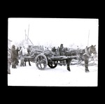 [Ponies and carts, Manchuria, circa 1915]