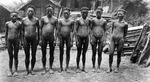 Group of Eastern Rengma men (Image number P.060, J.P. Mills Photographic Collection)