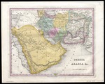 Persia, Arabia &c engraved by W Haviland published by H [Henry] S [Schenk] Tanner, Philadelphia (MCA/01/01/07/01)