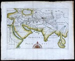 Untitled map of Western and Southern Asia [by Sir Walter Raleigh] engraved by Emanuel Bowen (MCA/01/02/01/02)