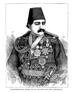 Mouzaffer-Ed-Din, second son of the Shah, and heir presumtive