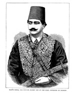 Mazud Mirza, Gil-I-Sultan, eldest son of the Shah, govenor of Ispahan