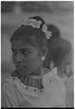 Portrait of a dancer in Sri Lanka