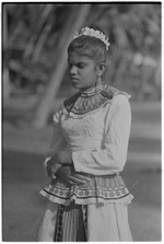 Portrait of a dancer in Sri Lanka