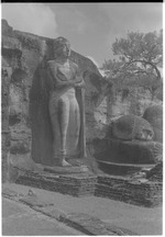Standing Buddha image at Polonnaruwa, Sri Lanka