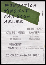 Card & flyer from Fondation Van Gogh