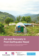 Aid and Recovery in Post-Earthquake Nepal